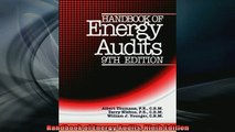 READ book  Handbook of Energy Audits Ninth Edition Free Online