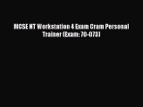 [PDF] MCSE NT Workstation 4 Exam Cram Personal Trainer (Exam: 70-073) [Download] Full Ebook