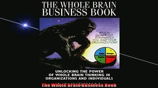 FREE DOWNLOAD  The Whole Brain Business Book  FREE BOOOK ONLINE