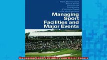 Downlaod Full PDF Free  Managing Sport Facilities and Major Events Full Free
