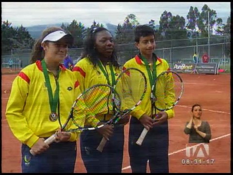 Tenistas ecuatorianos juveniles cumplen gran actuación