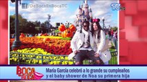 María García novia de Felipao celebró a lo grande su cumpleaños y el baby shower de Noa su primera hija