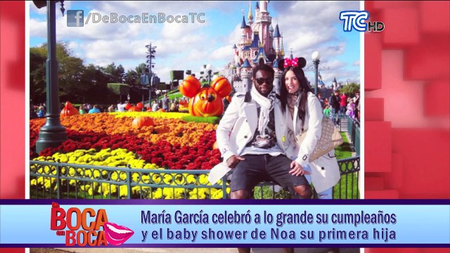 María García novia de Felipao celebró a lo grande su cumpleaños y el baby shower de Noa su primera hija