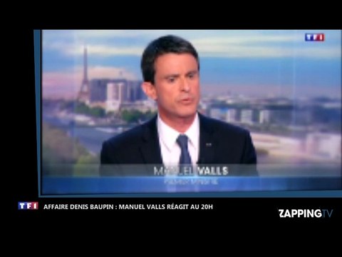 Denis Baupin accusé d’agressions sexuelles : Manuel Valls réagit au 20h de TF1 (Vidéo)