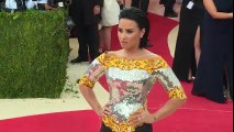 Demi Lovato & Nicki Minaj Shade Each Other After Awkward Met Gala Run In