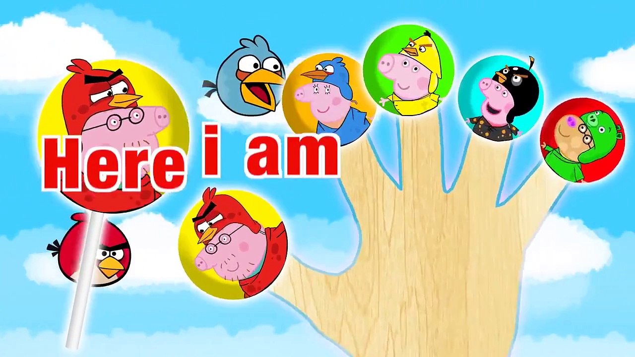 #Peppa Pig #Angry Birds #Lollipop #Family Finger   #Nursery Rhymes and More Lyrics