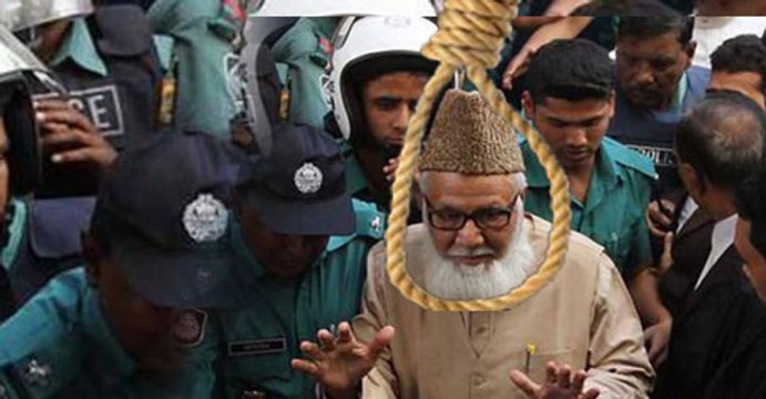 JI Bangladesh Ameer Motiur Rahman Nizami executed for supporting Pakistan