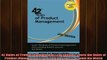 FREE EBOOK ONLINE  42 Rules of Product Management 2nd Edition Learn the Rules of Product Management from Full EBook