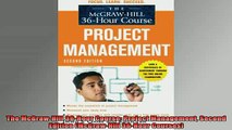 READ book  The McGrawHill 36Hour Course Project Management Second Edition McGrawHill 36Hour Full EBook