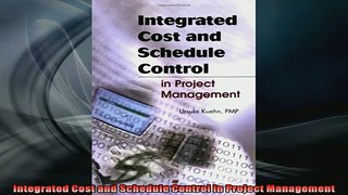 READ book  Integrated Cost and Schedule Control in Project Management Free Online