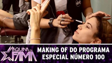 Making Of do Programa Máquina da Fama 100