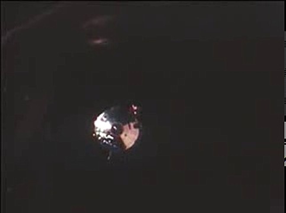 Apollo 11 Lunar Module docking with the Command and Service Module