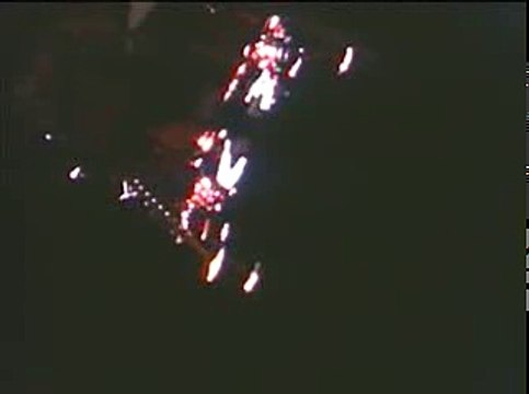 Apollo 11 Lunar Module separates from Command Module and prepares to descend to the moon