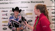 Jessica Sternberg interview - Alltech FEI World Equestrian Games 2014