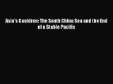PDF Asia's Cauldron: The South China Sea and the End of a Stable Pacific  Read Online
