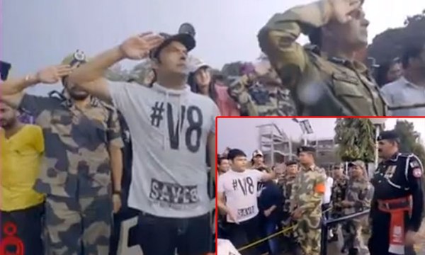 See what Kapil Sharma said to Pakistani Soldier at Wagha Border