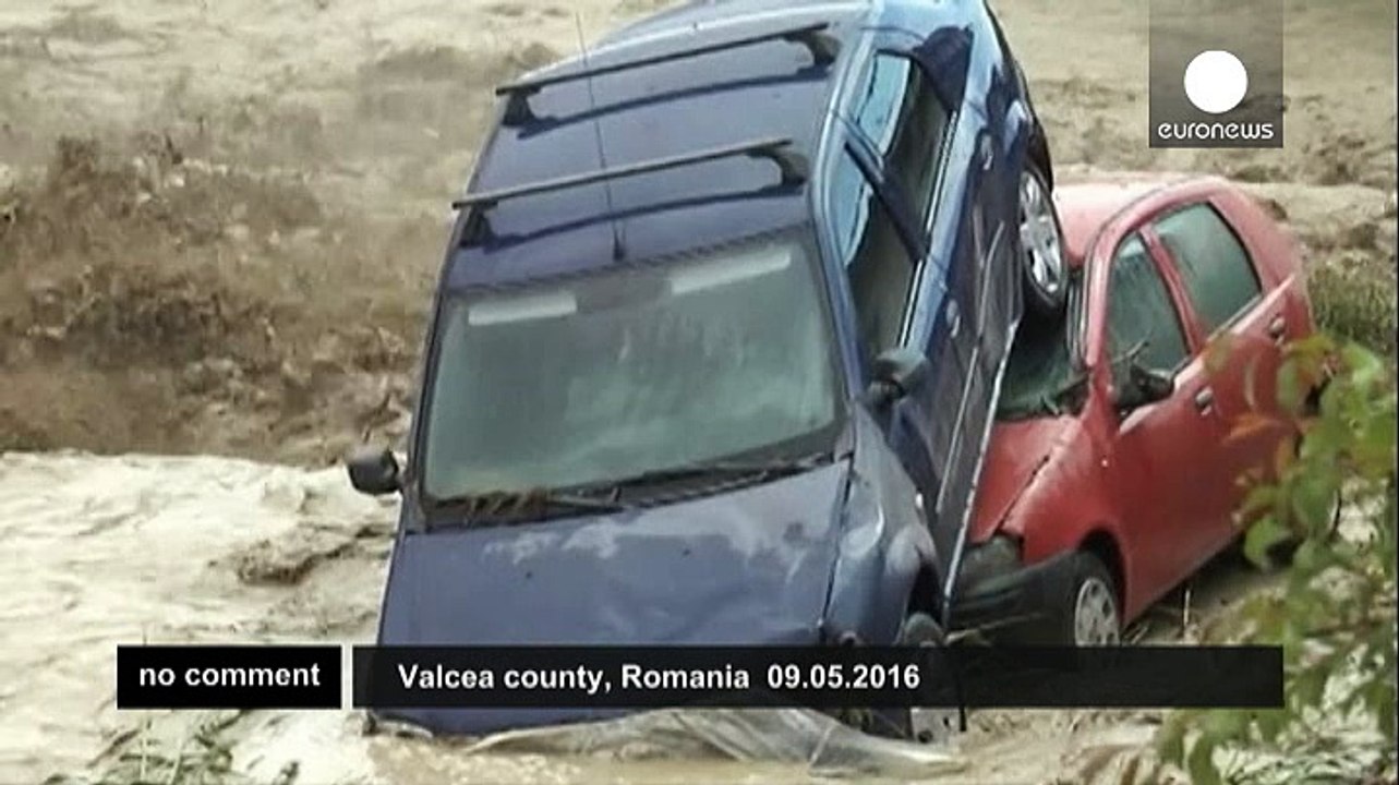Storms in Romania