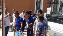 وصول لاعبي الاهلي الي أسوان