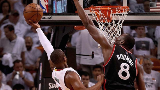 Dwyane Wade Dominates Raptors, Goran Dragic Gets Hit In the Face Again
