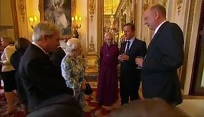 David Cameron is caught on camera telling the Queen that Nigeria and Afghanistan are -fantastically- corrupt.