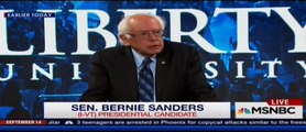 #BernieSanders MSNBC Lead story  22 on HRC, #LibertyUniversity #Bernie2016 #FeelTheBern