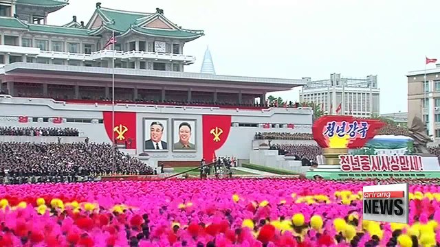 North Korea holds ceremony to mark end of Workers' Party congress