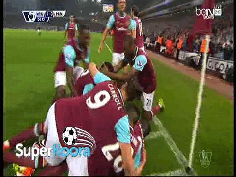اهداف مباراة ( وست هام يونايتد 3-2 مانشستر يونايتد ) الدوري الانجليزي
