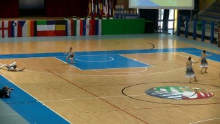 EC 2016 Italy team dance twirling senior