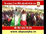 Old age couples from Jind Walk in Ramp Show