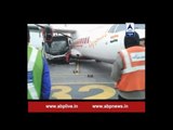 Jet airways Bus hits Jet airways plane