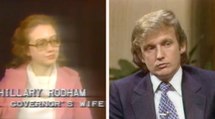 What Hillary Clinton and Donald Trump were like in their 30s