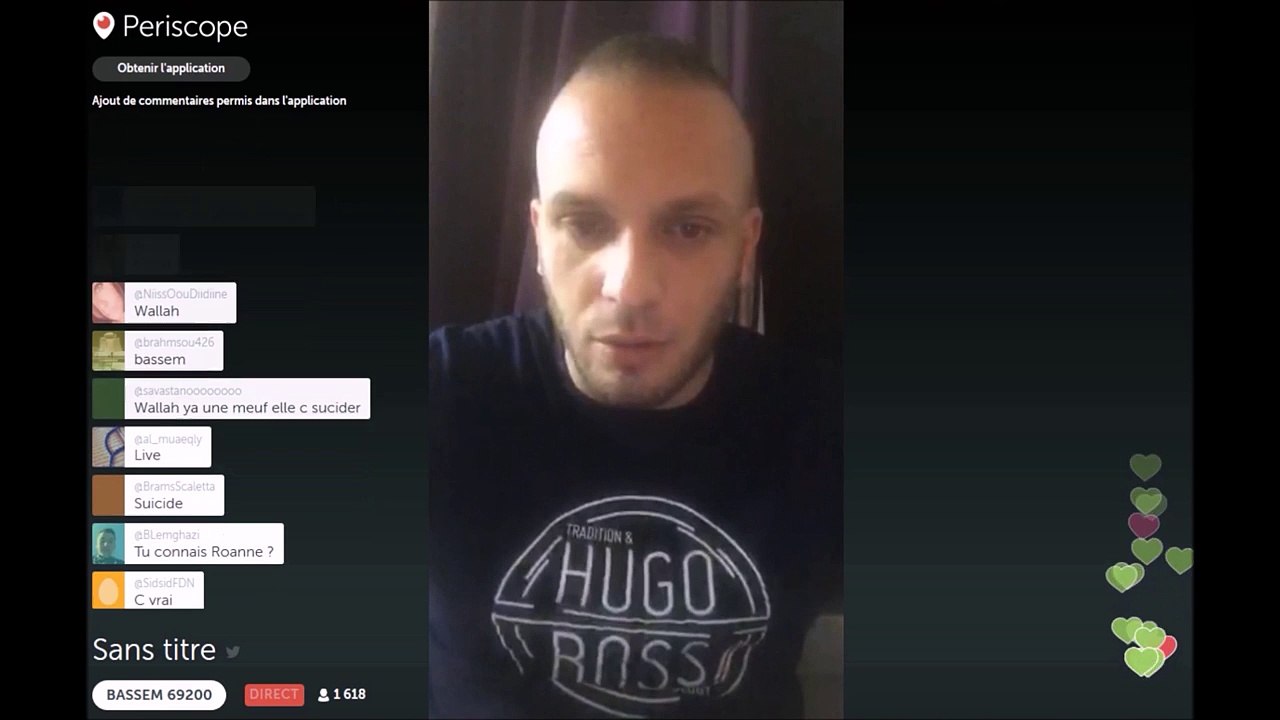 BASSEM BRAIKI PARLE DE IMANOLTHECAT ET DU SUICIDE EN DIRECT