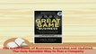 PDF  The Great Game of Business Expanded and Updated The Only Sensible Way to Run a Company Read Full Ebook