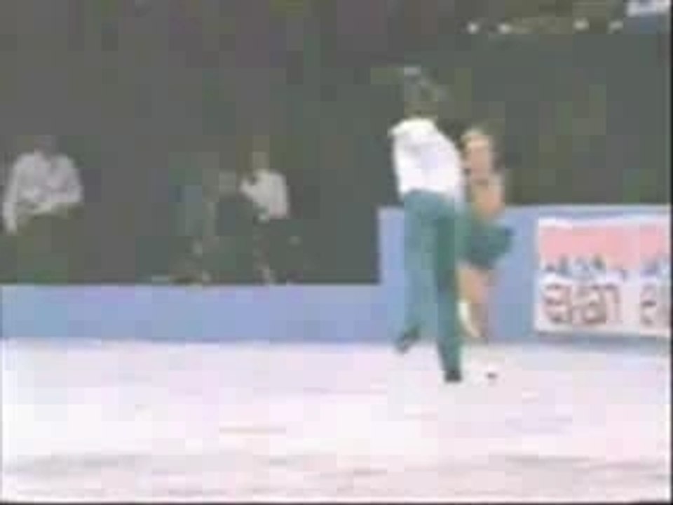 Ice skating sexy falls