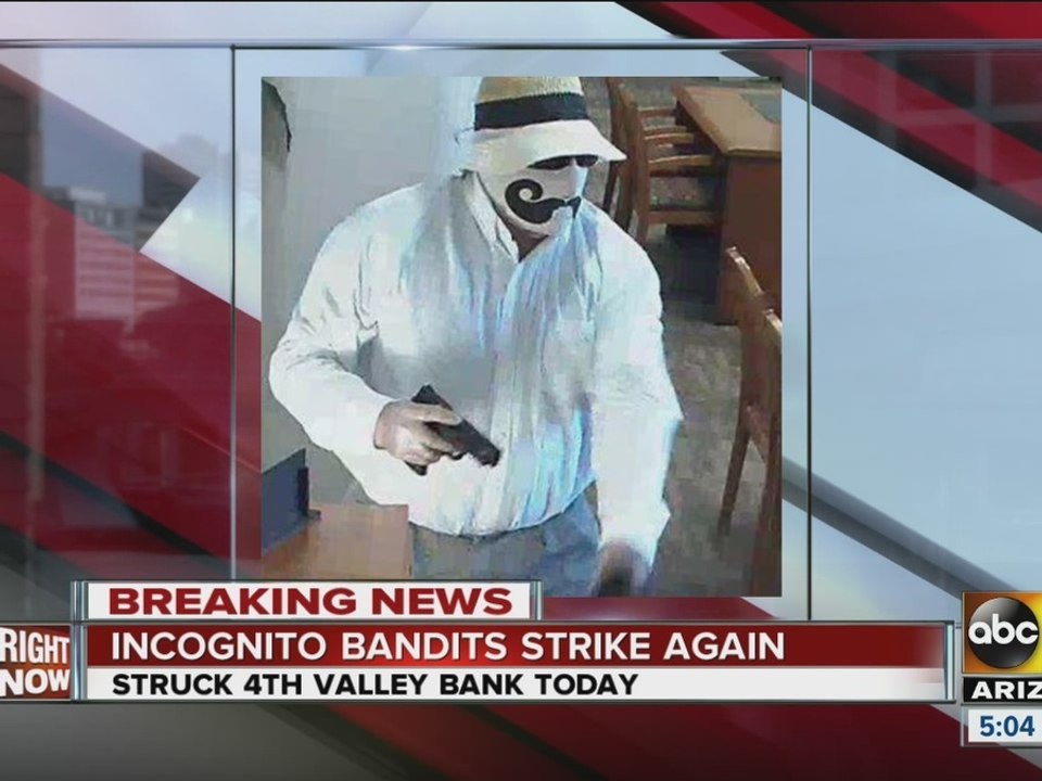 "Incognito Bandits" strike again