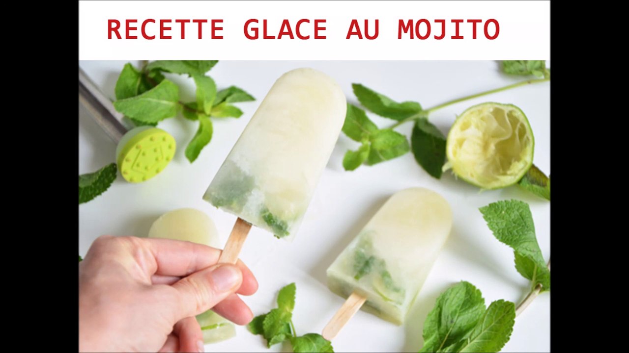 Comment faire des glaces au Mojito