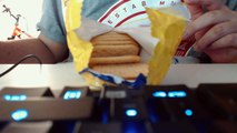 ASMR biscuits and cheese