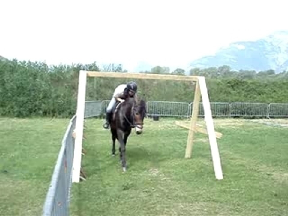 passage de la barre de bois