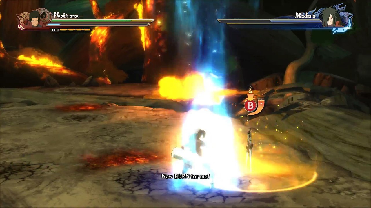 Madara vs Hokage Hashirama - Naruto Shippuden Ultimate Ninja Storm 4