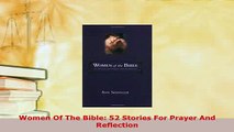 PDF  Women Of The Bible 52 Stories For Prayer And Reflection  Read Online