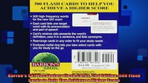 READ book  Barrons SAT Vocabulary Flash Cards 2nd Edition 500 Flash Cards to Help You Achieve a Online Free