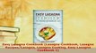 Download  Easy Lasagna Cookbook Lasagna Cookbook Lasagna Recipes Lasagna Lasagna Cooking Easy Download Online