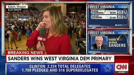 CNN Projection- Sanders wins West Virginia primary
