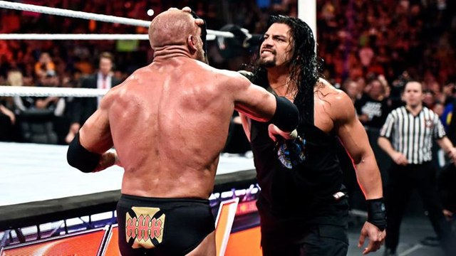 wwe raw - Triple H Destroys Roman Reigns | ROMAN REIGNS VS TRIPLE H
