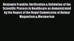 Read Benjamin Franklin: Verification & Validation of the Scientific Process in Healthcare as