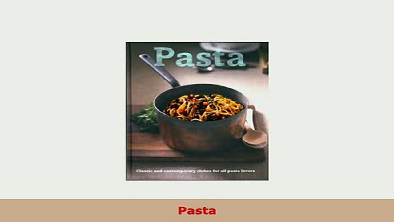 PDF  Pasta Download Full Ebook