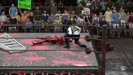 WWE 2K16 lady carnage v domino