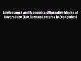 [Read PDF] Lawlessness and Economics: Alternative Modes of Governance (The Gorman Lectures