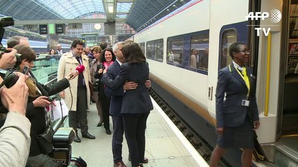 Paris mayor meets new London counterpart Khan