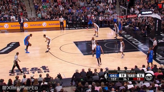 Oklahoma City Thunder vs San Antonio Spurs - Game 5 - Full Highlights May 10, 2016 NBA Playoffs (1)